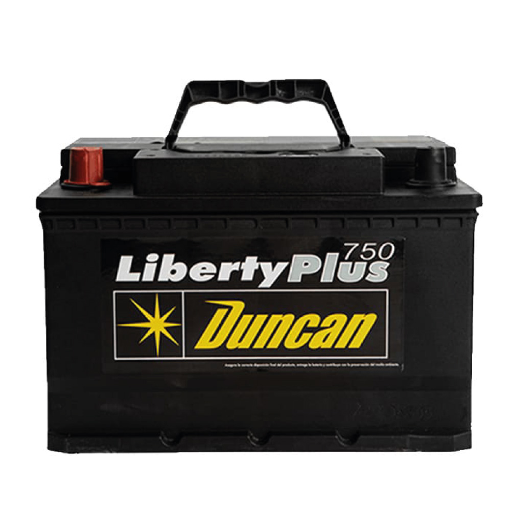 Batería Duncan Liberty Plus Caja 42-750 Polaridad Izquierda