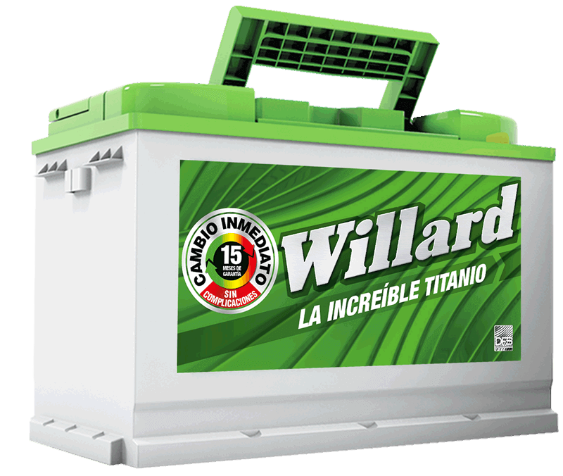 bateria willard titanio verde