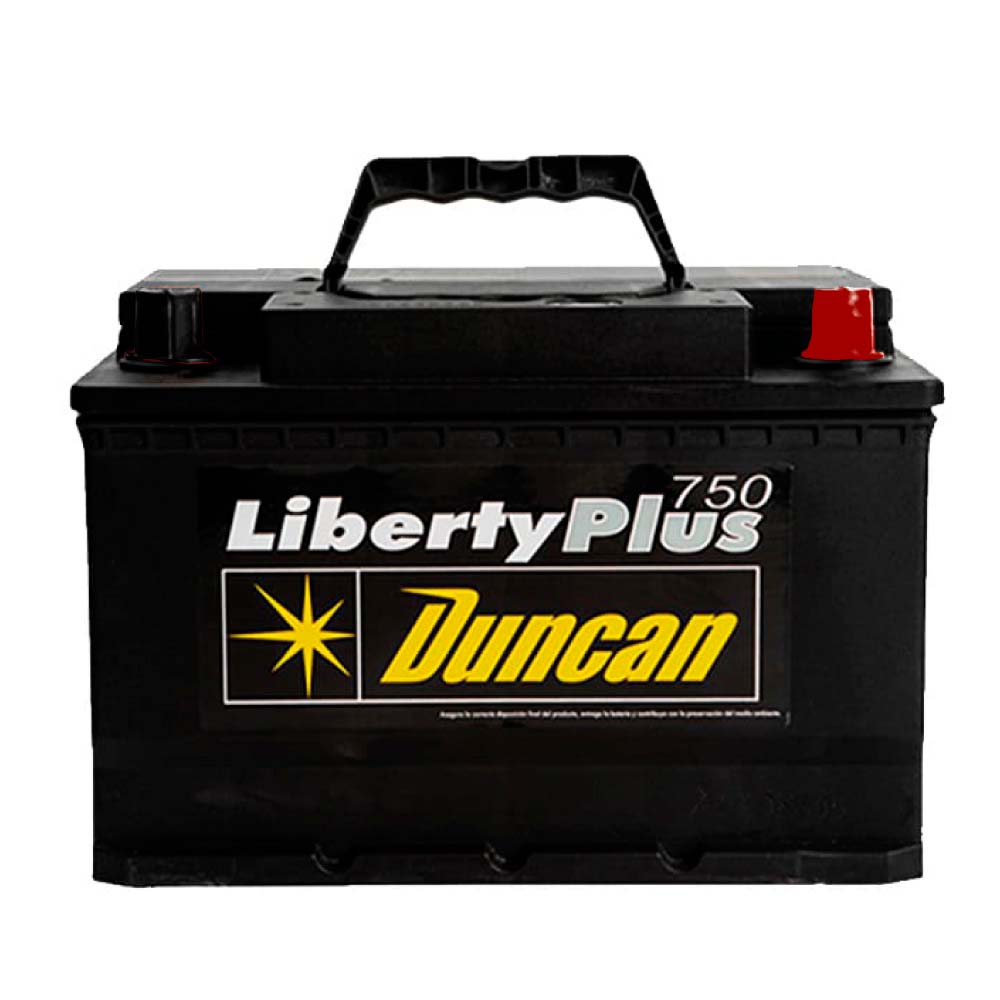 Batería Duncan Liberty Plus Caja 42-750 Polaridad Derecha