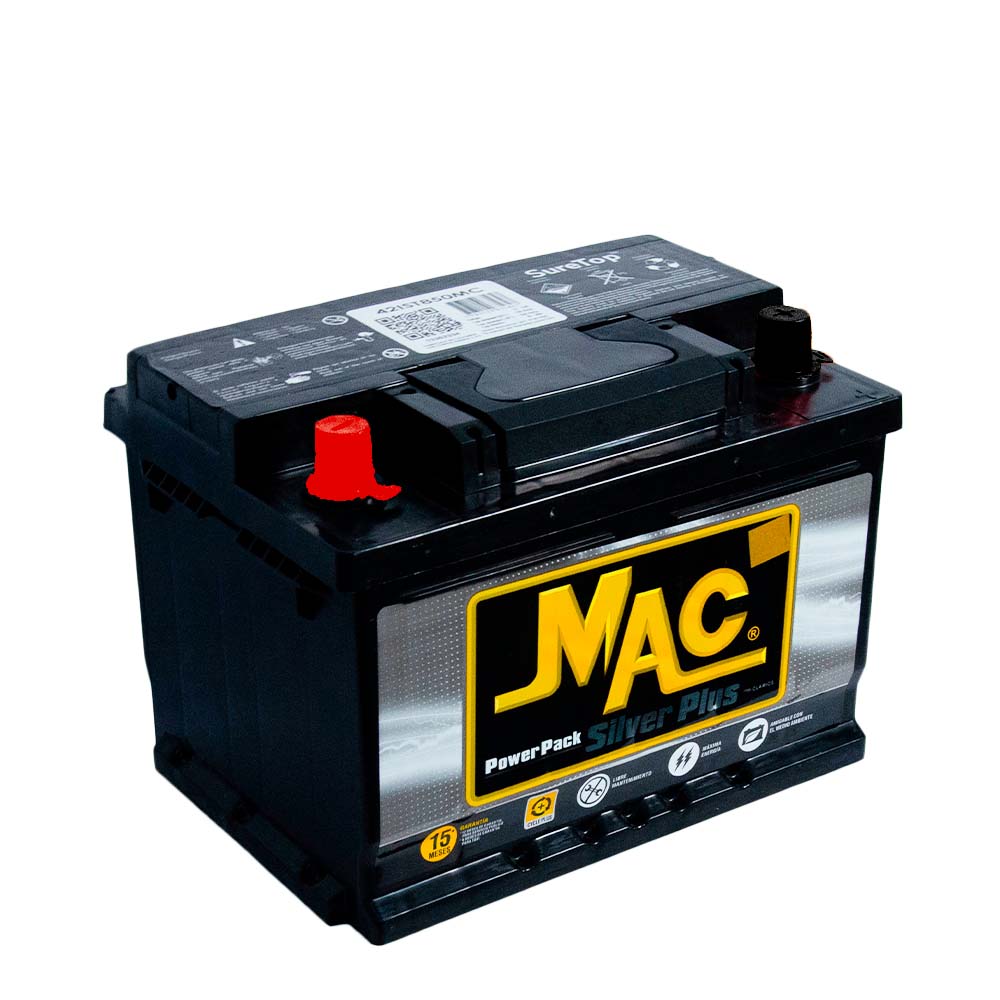 bateria mac silver plus caja 42-850 polaridad izquierda