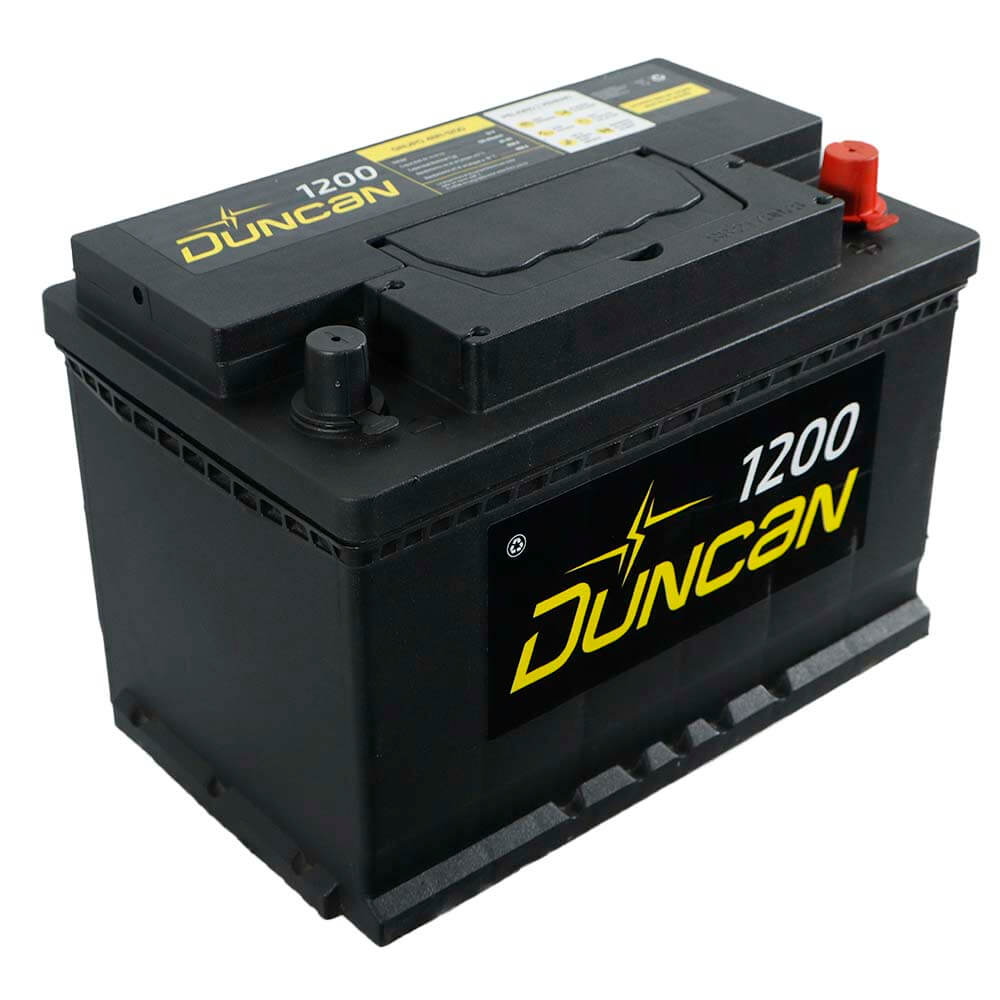 Batería Duncan Liberty Plus 1200 / Caja 48 / Polaridad Izquierda