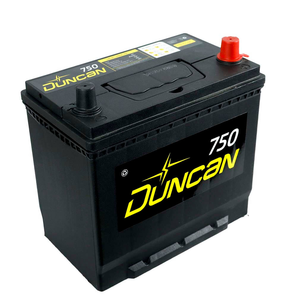 Batería Duncan Liberty Plus 750/ Caja NS60 / Polaridad Derecha