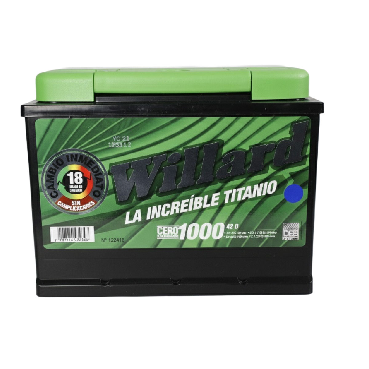 WILLARD TITANIO 42D-1000